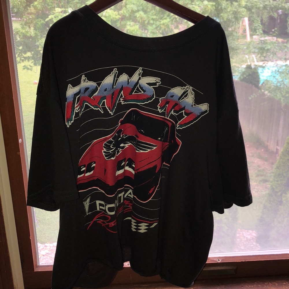 Pontiac Racing Graphic T/Cropped shirt